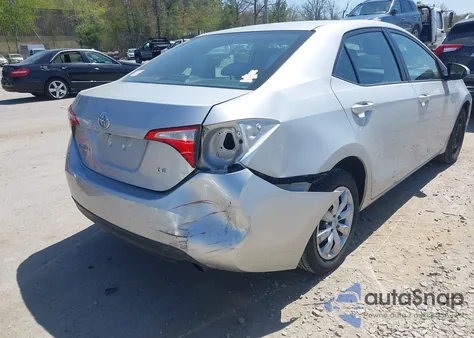 2014 Toyota Corolla Le from USA, damaged, VIN 2T1BURHE1EC047388
